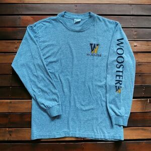 🔥VTG 90's The College Of Wooster Long Sleeve Shirt USA🔥